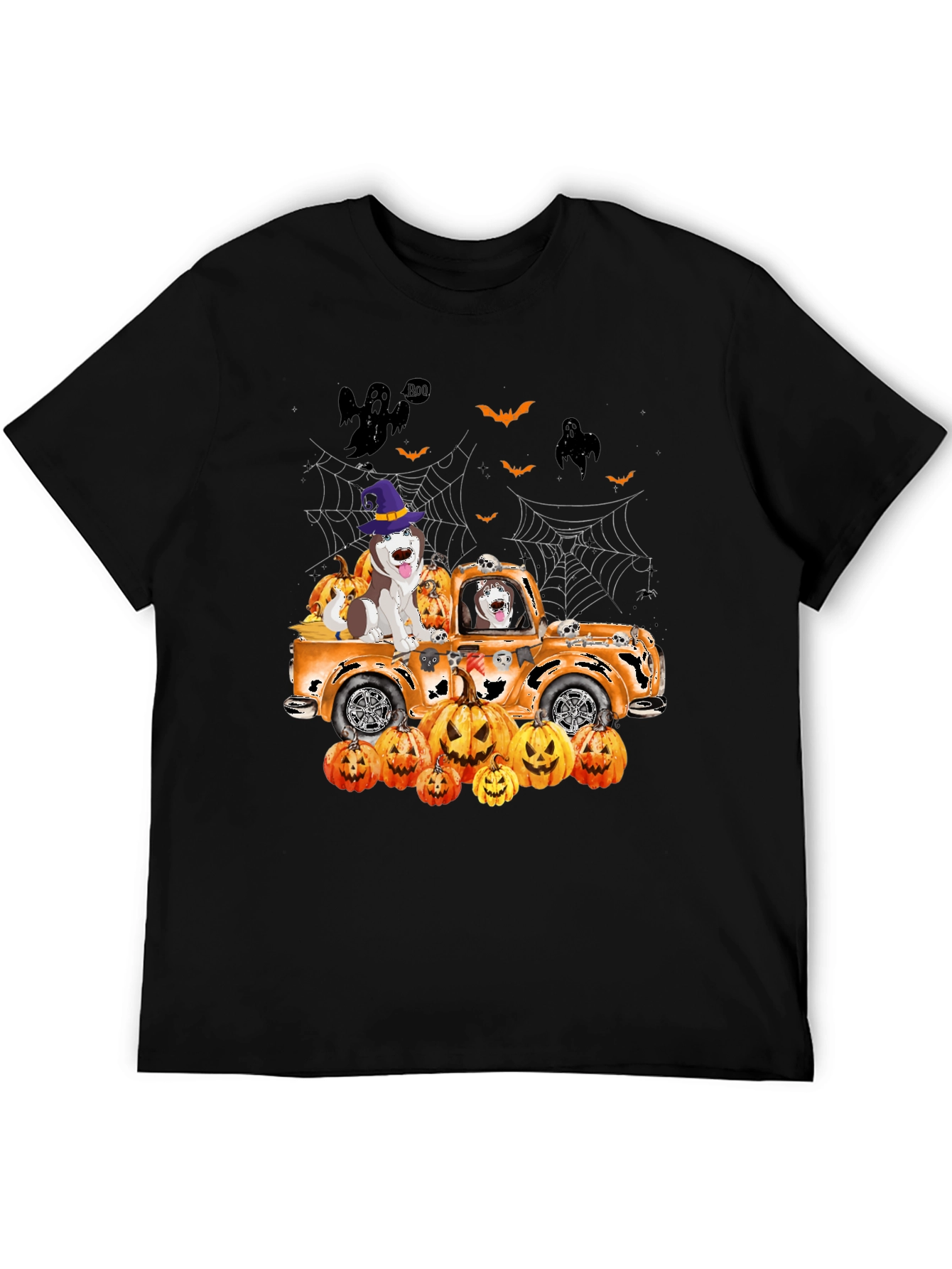 Halloween Dog Truck T-Shirt