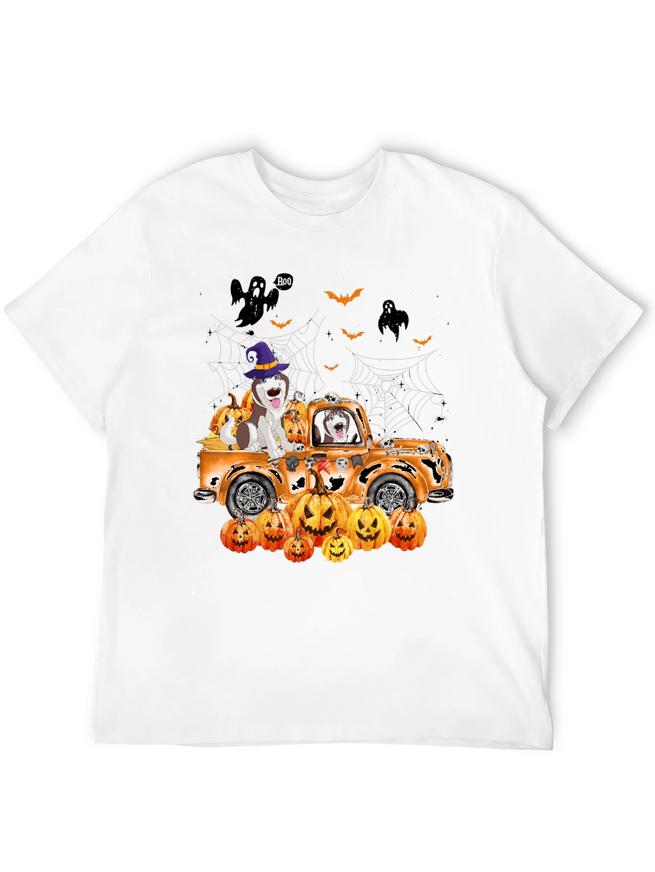 Halloween Dog Truck T-Shirt