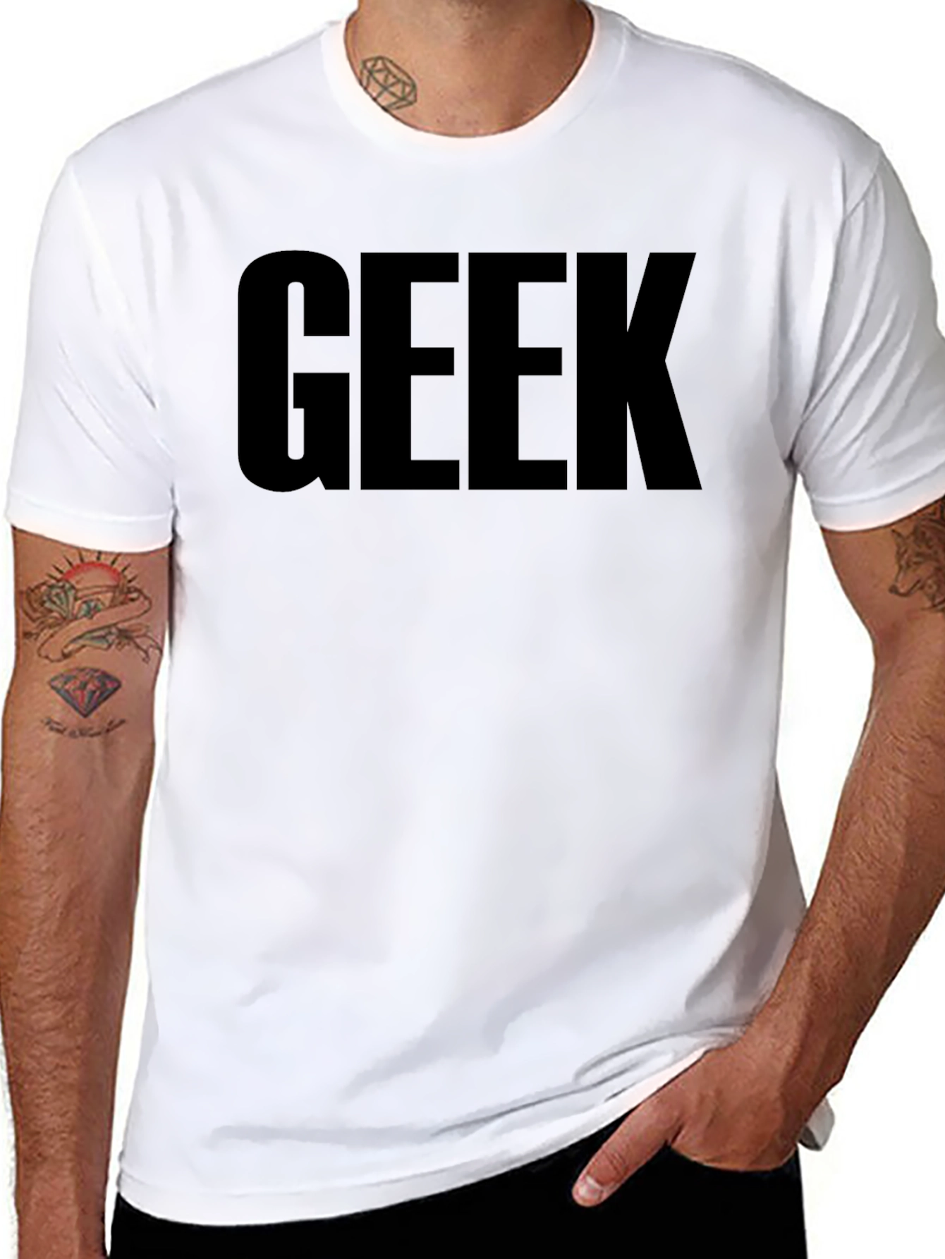 Geek T-Shirt - Bold & Stylish Black Tee