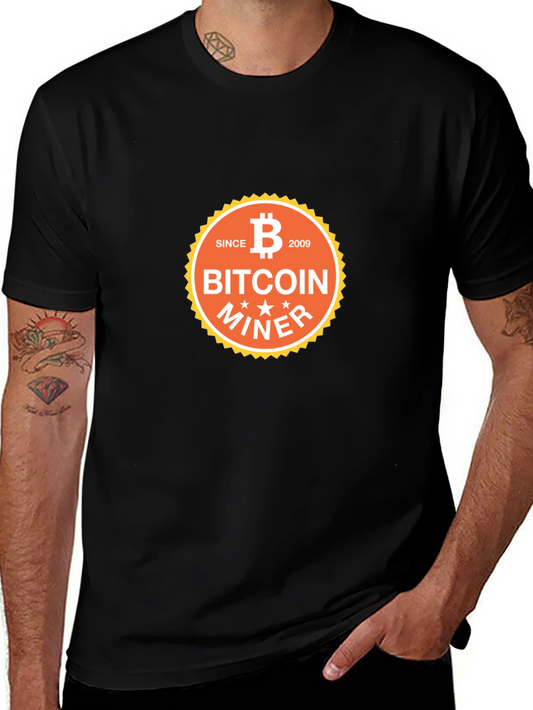Bitcoin Miner Since 2009 T-Shirt - Crypto Enthusiast Tee