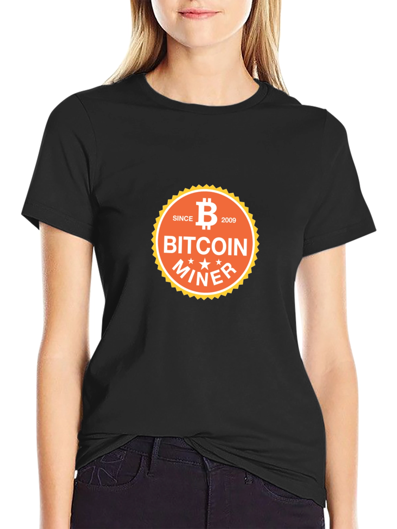 Bitcoin Miner Since 2009 T-Shirt - Crypto Enthusiast Tee