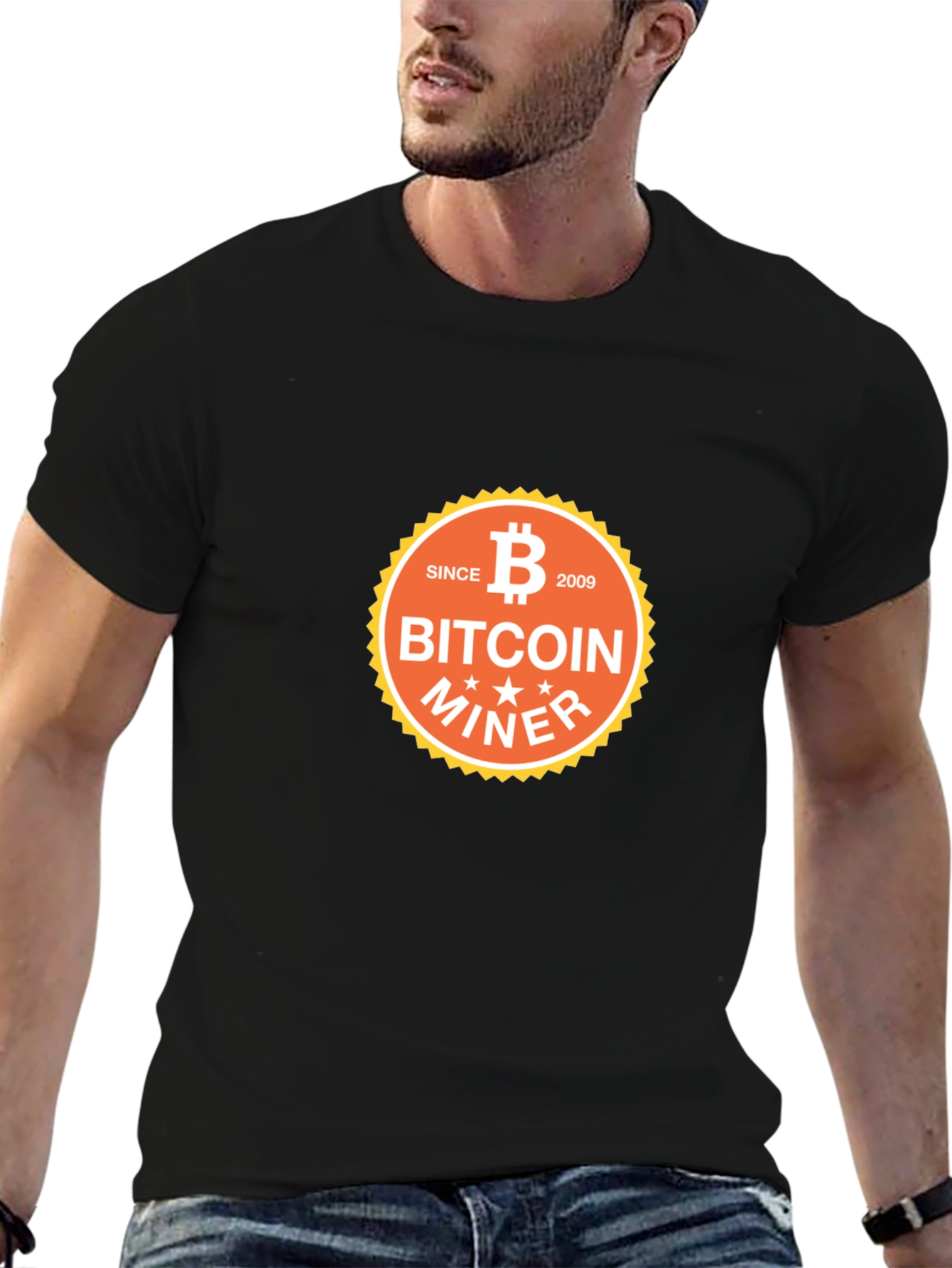 Bitcoin Miner Since 2009 T-Shirt - Crypto Enthusiast Tee