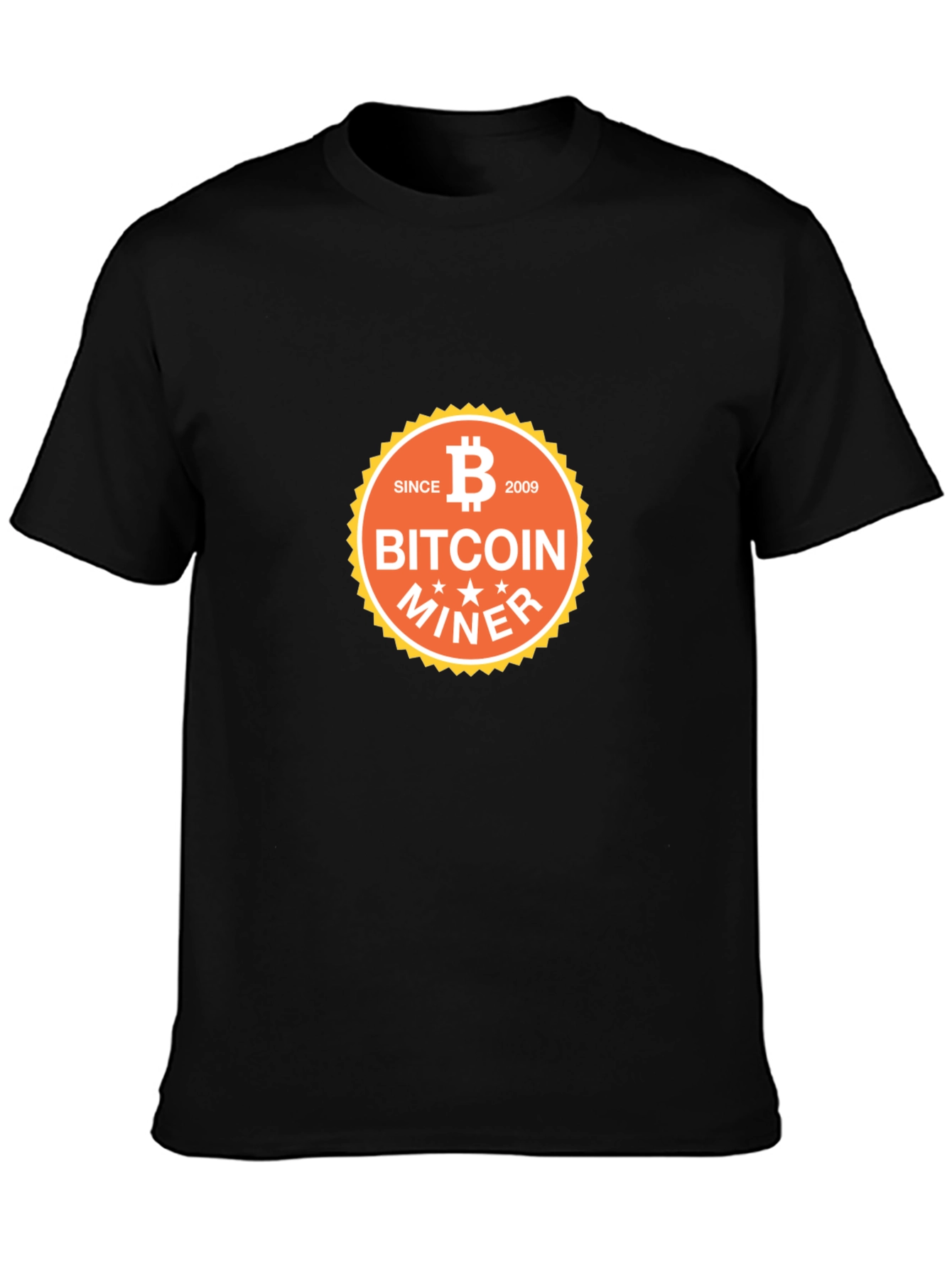 Bitcoin Miner Since 2009 T-Shirt - Crypto Enthusiast Tee