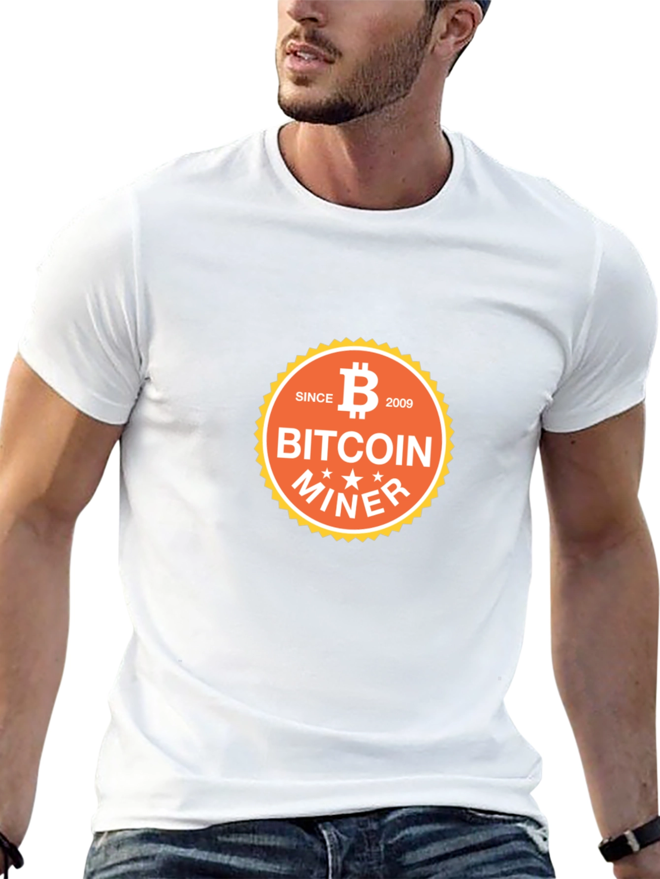 Bitcoin Miner Since 2009 T-Shirt - Crypto Enthusiast Tee