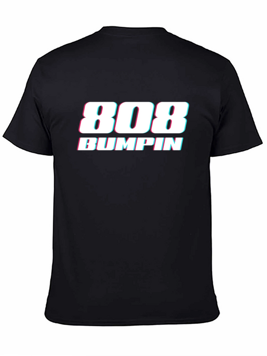 808 Bumpin Graphic Black T-Shirt