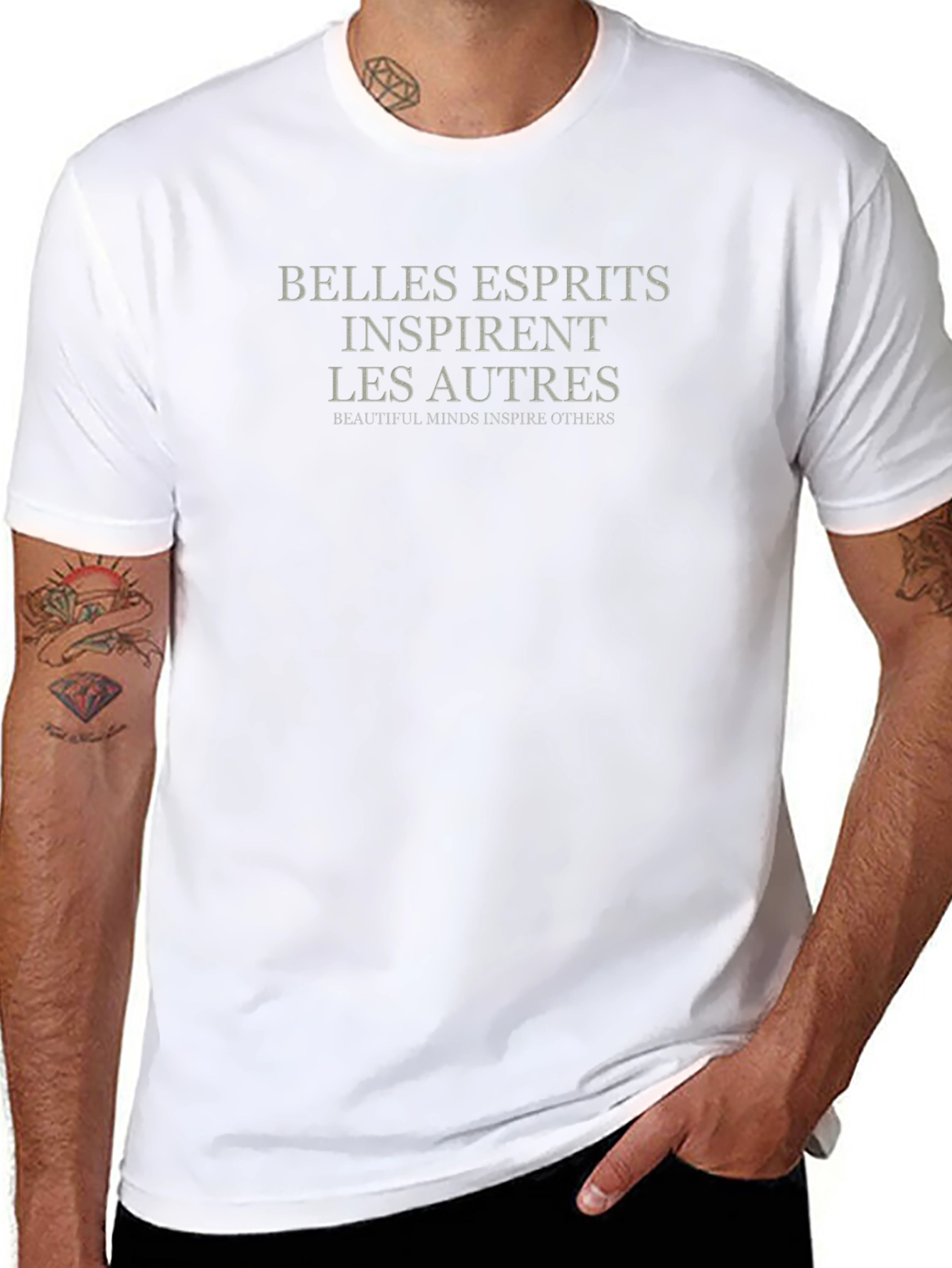 Belles Esprits Inspirent T-Shirt - Beautiful Minds Tee
