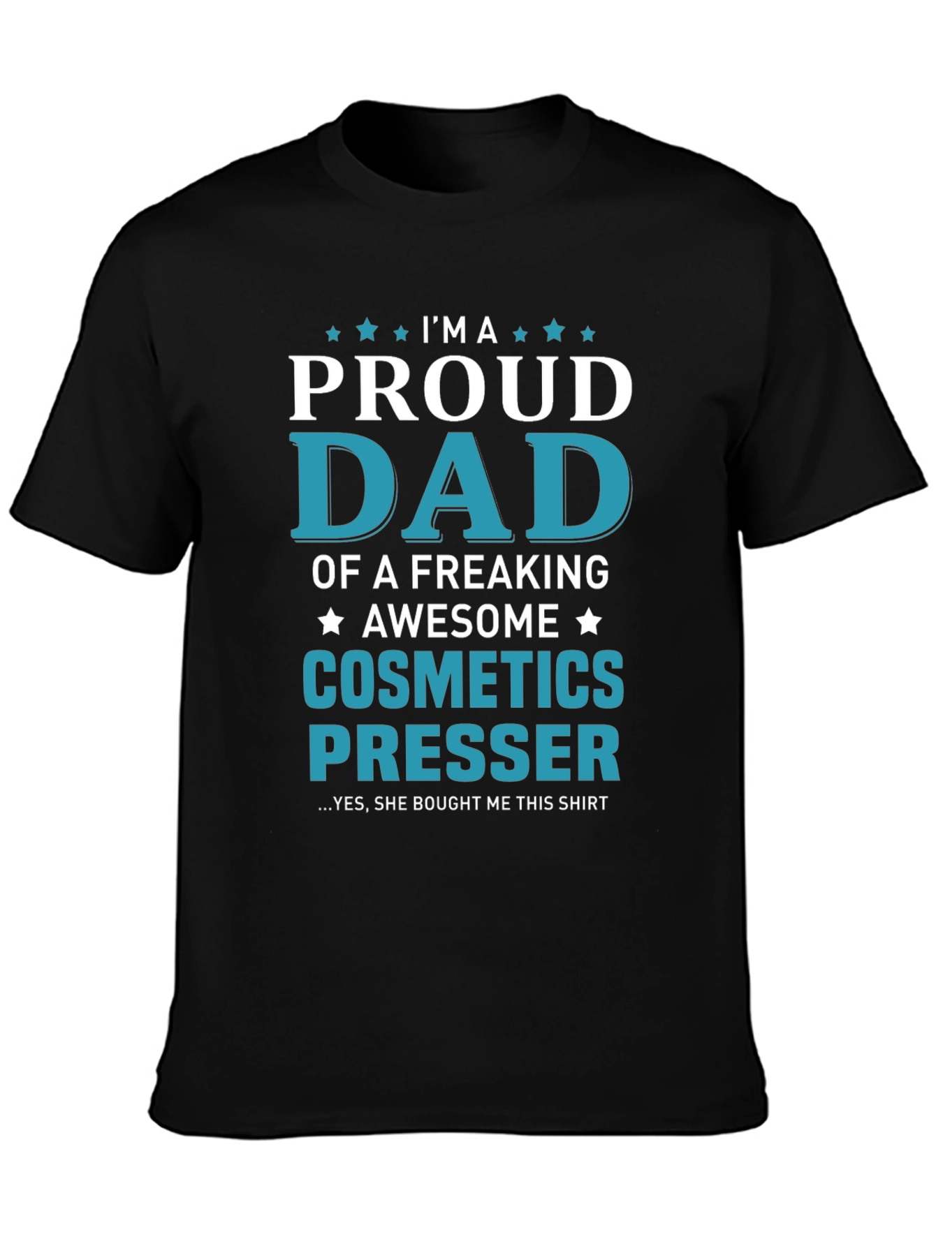 Proud Dad Cosmetics Presser Graphic Tee