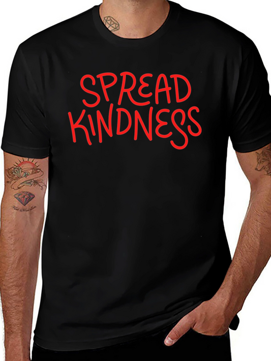 Spread Kindness Black T-Shirt