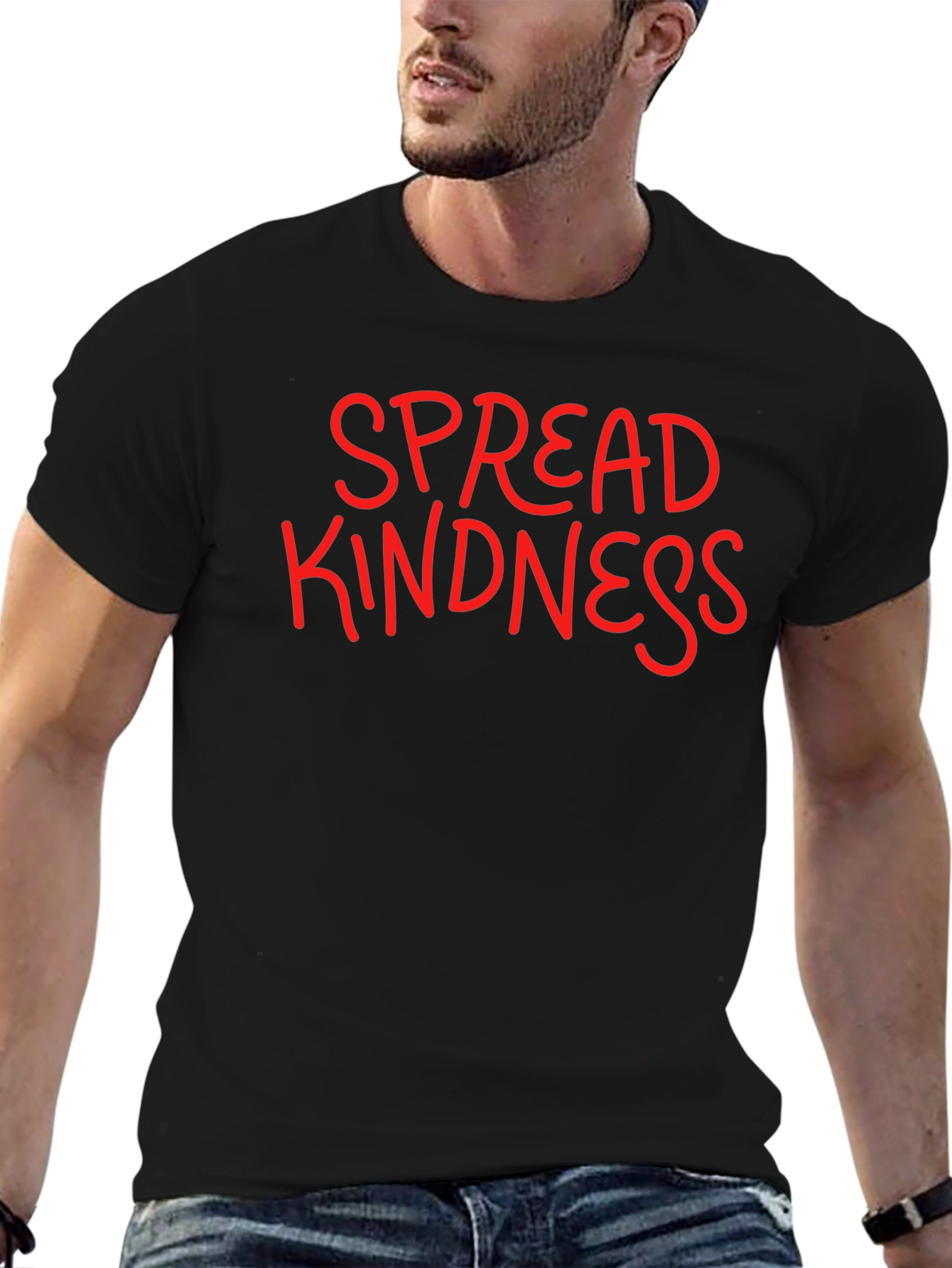 Spread Kindness Black T-Shirt