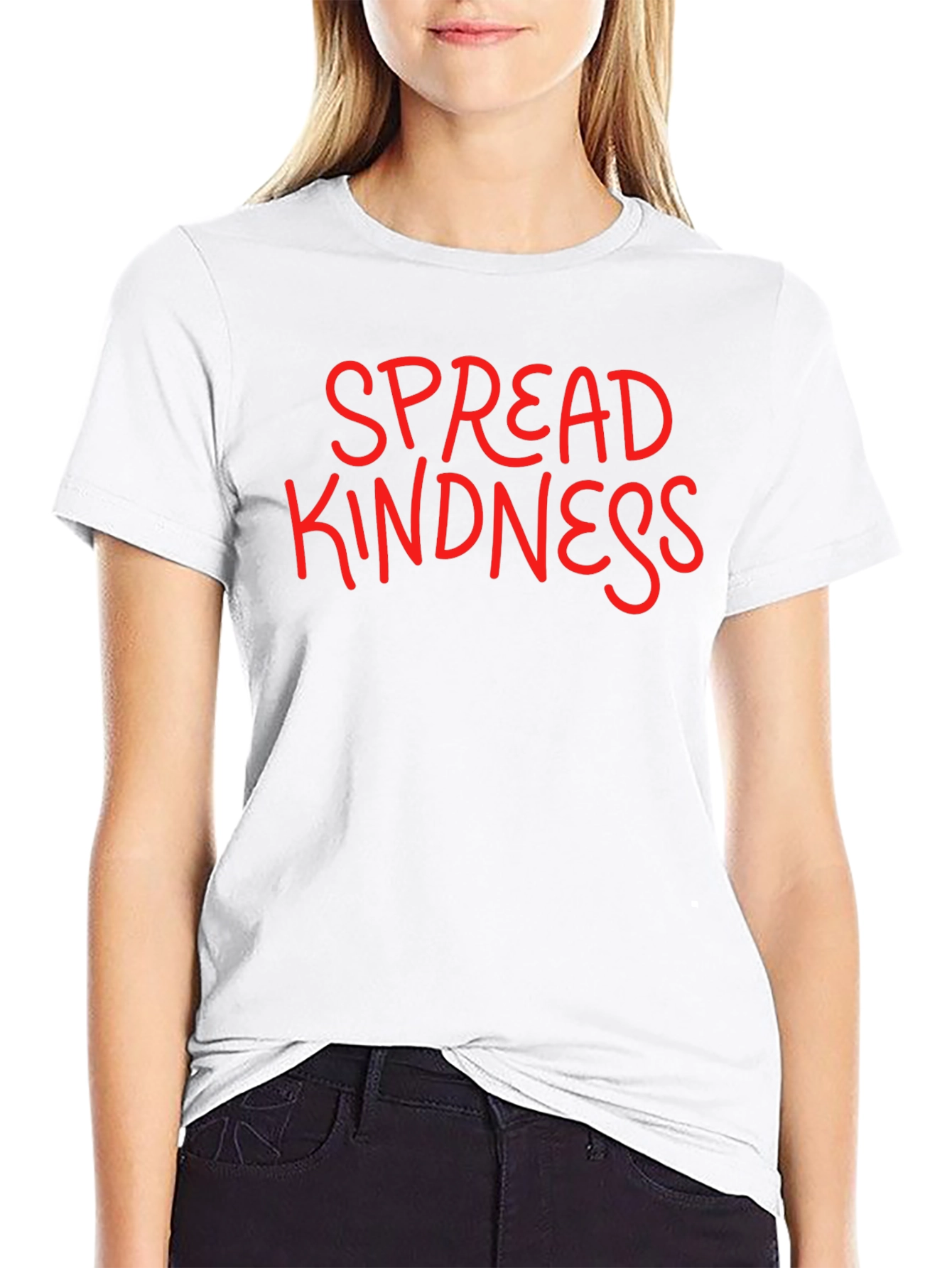 Spread Kindness Black T-Shirt