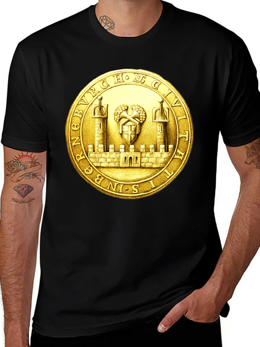 Burg T-Shirt - Historical City Seal Graphic Tee