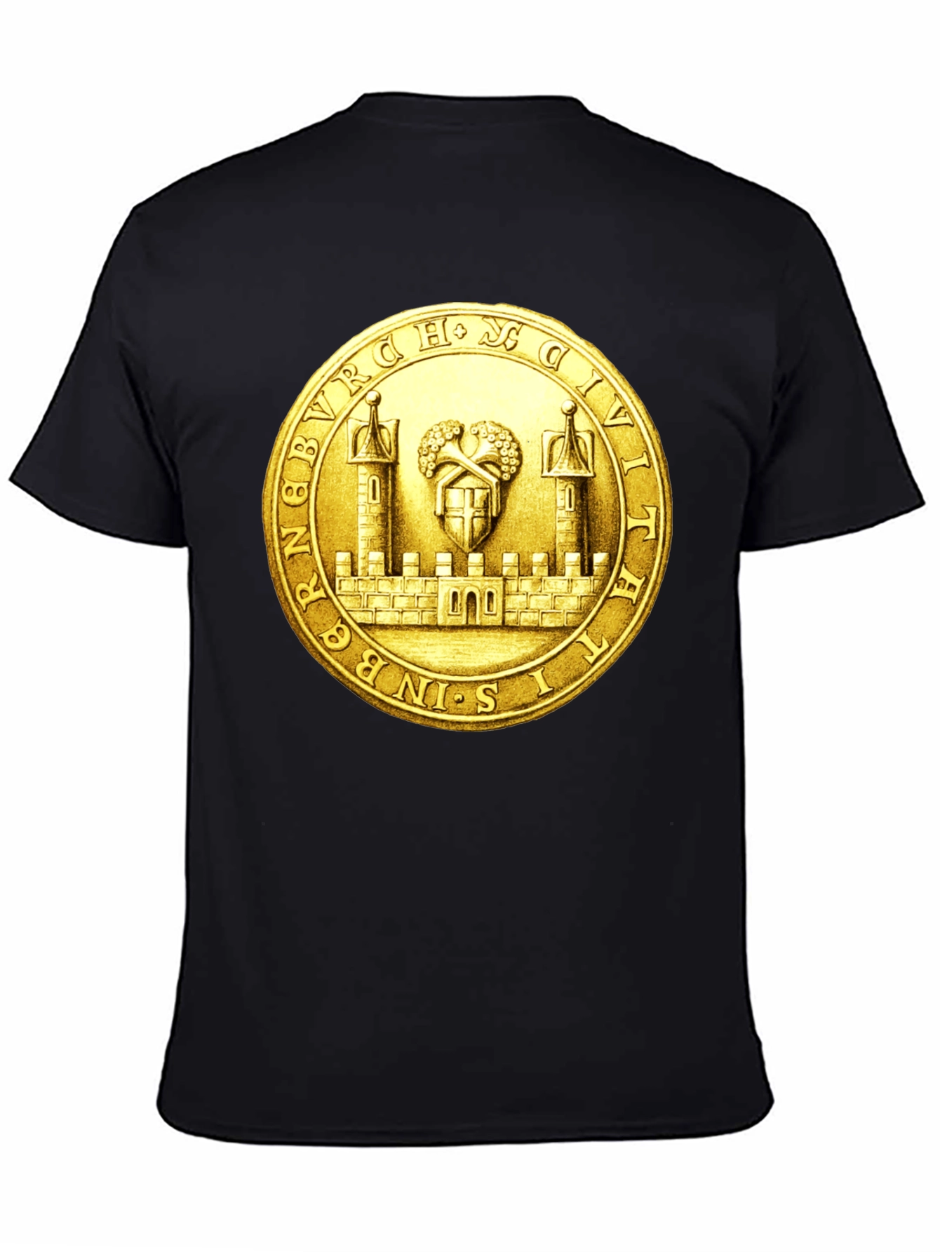 Burg T-Shirt - Historical City Seal Graphic Tee