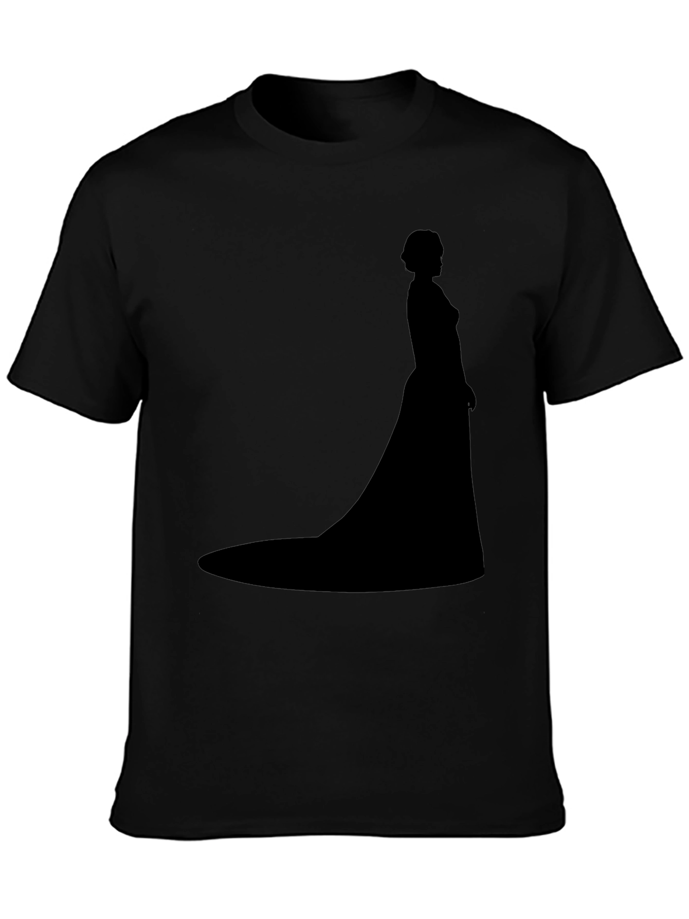 Elegant Silhouette T-Shirt - Classic Style