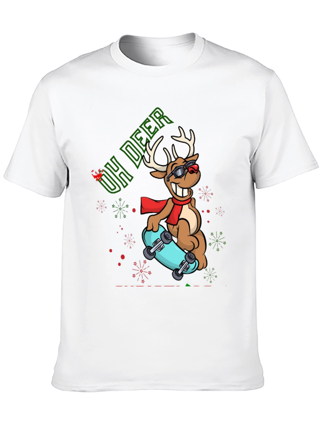 Oh Deer Skateboard T-Shirt