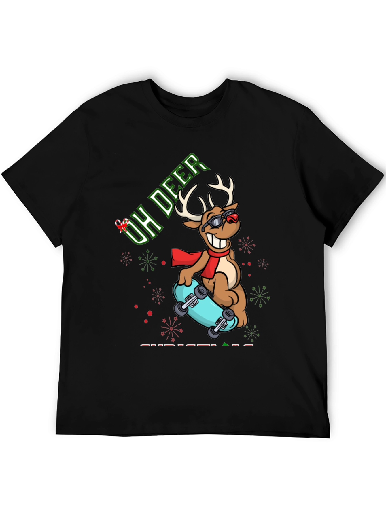 Oh Deer Skateboard T-Shirt
