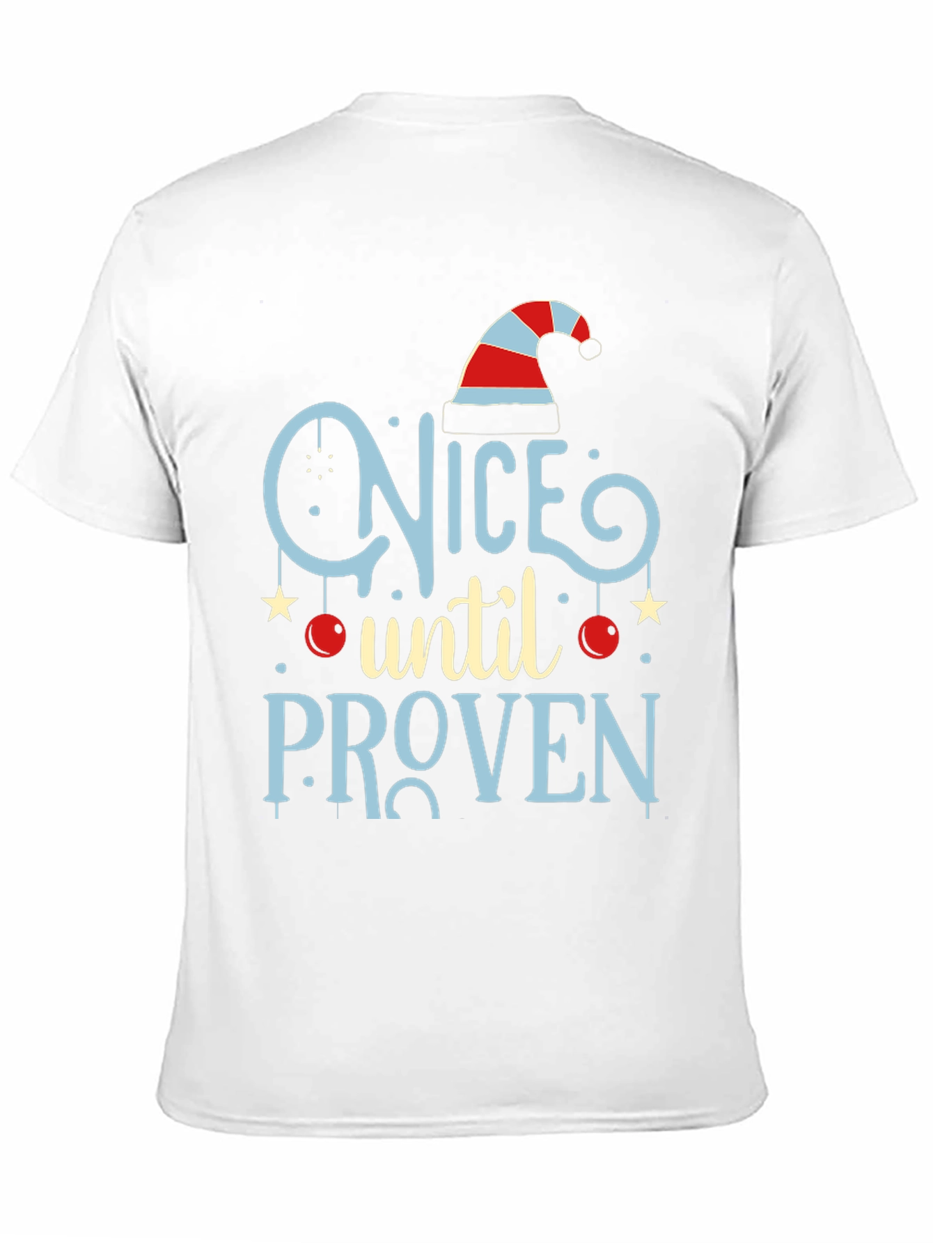 Naughty or Nice T-Shirt: Christmas Tee