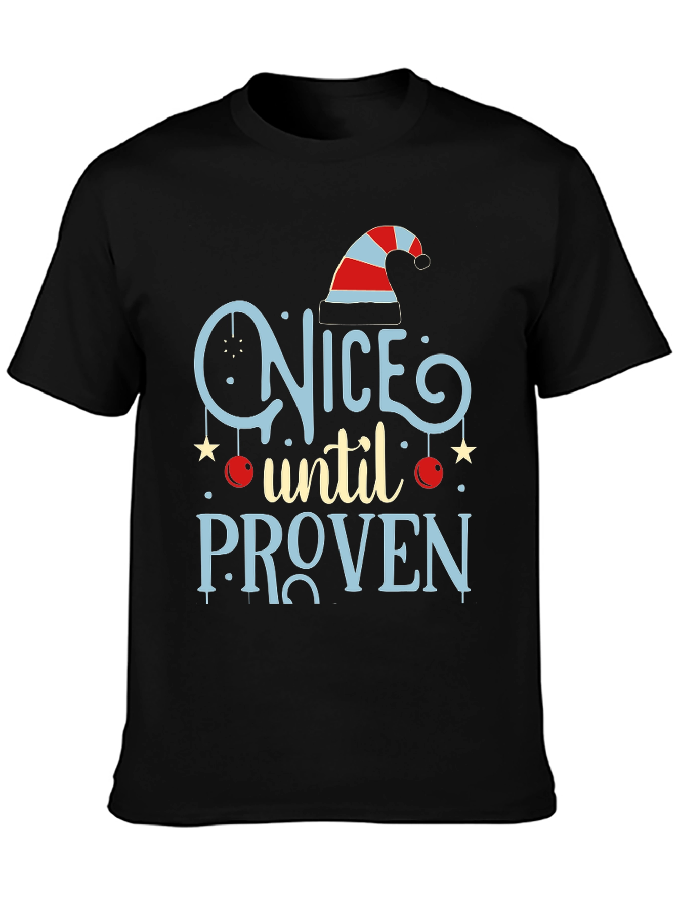 Naughty or Nice T-Shirt: Christmas Tee