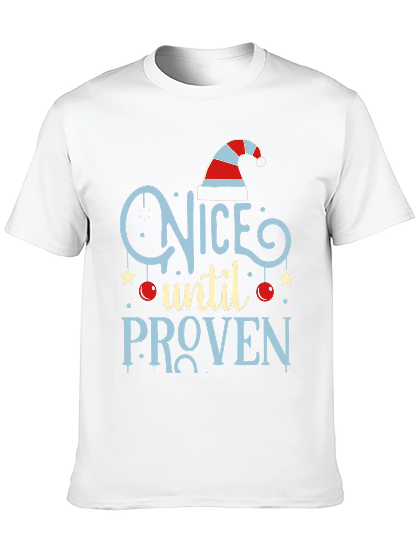 Naughty or Nice T-Shirt: Christmas Tee