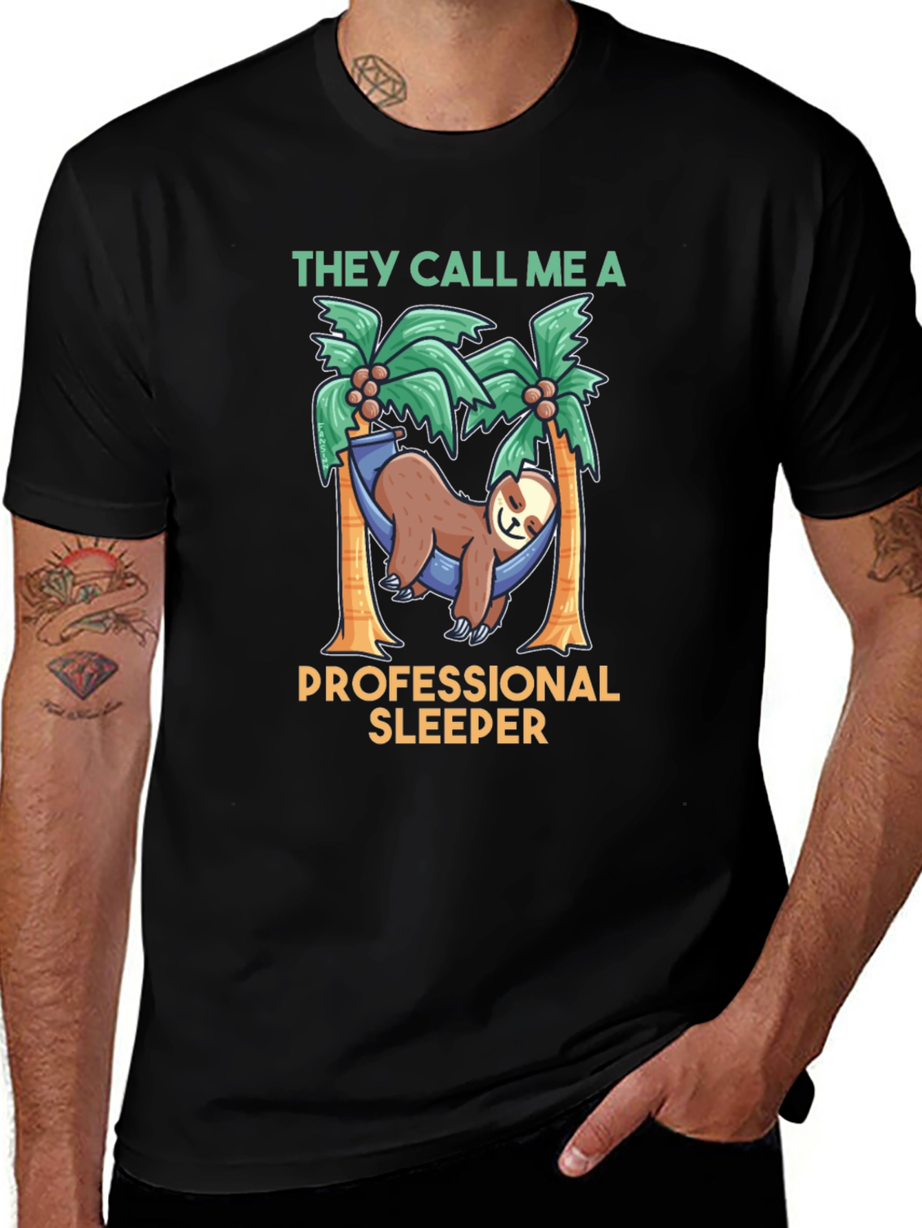 Professional Sleeper Sloth T-Shirt