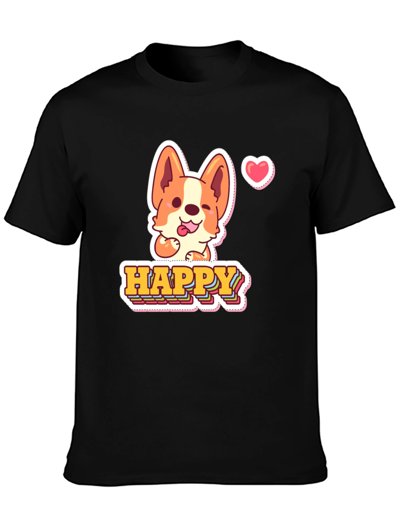 Happy Corgi T-Shirt