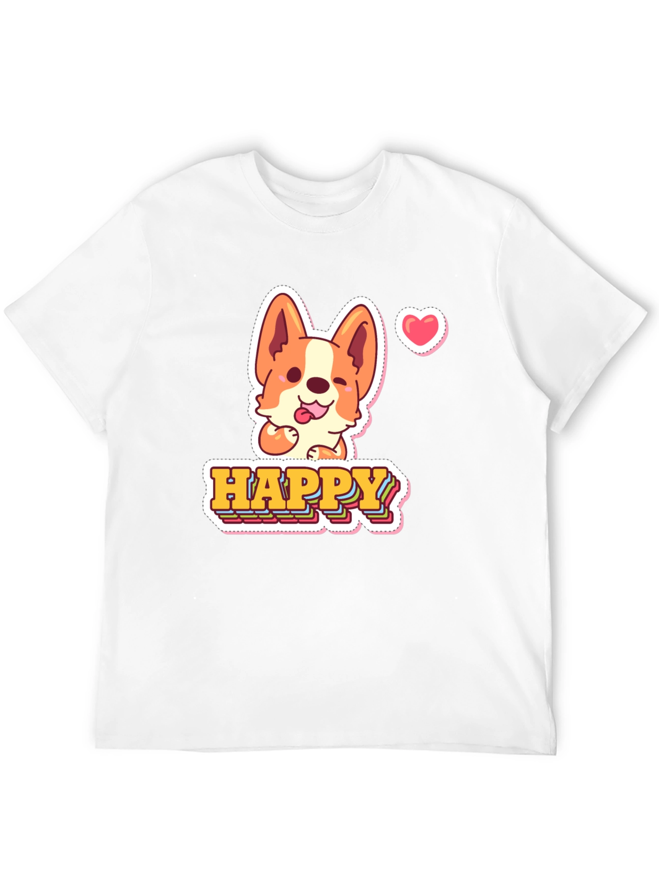 Happy Corgi T-Shirt
