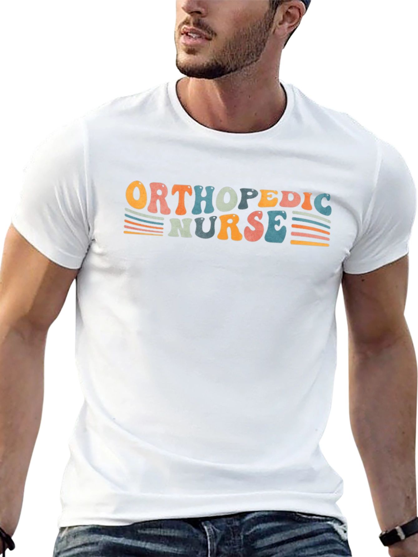 Orthopedic Nurse Graphic Tee - Retro Style