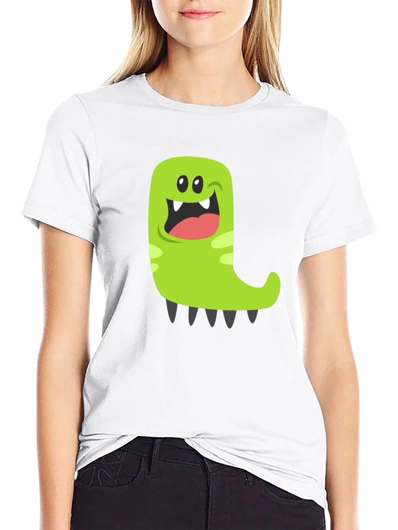 Monster Graphic Tee - Fun Cartoon Character T-Shirt