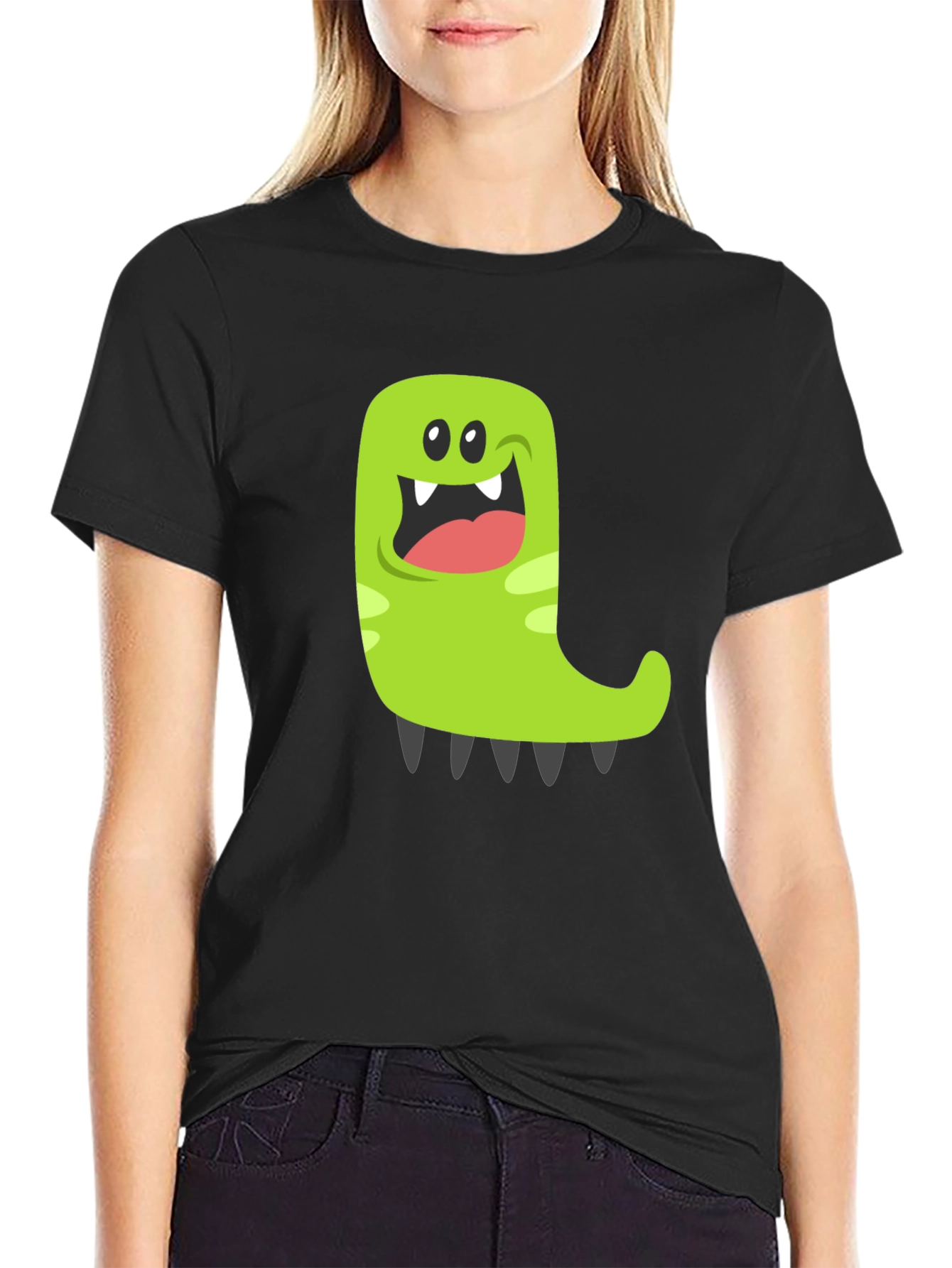 Monster Graphic Tee - Fun Cartoon Character T-Shirt