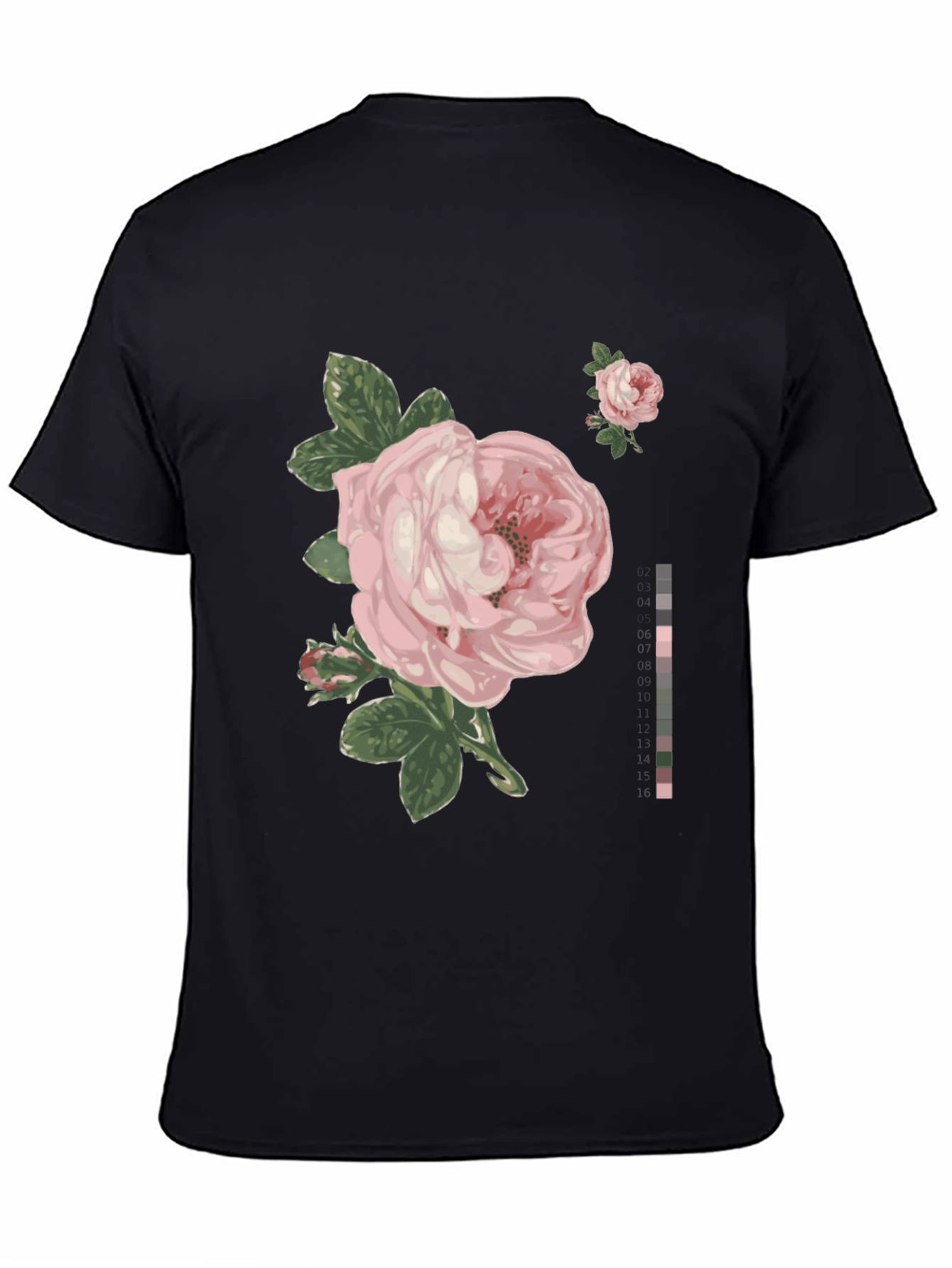 Elegant Rose Graphic T-Shirt