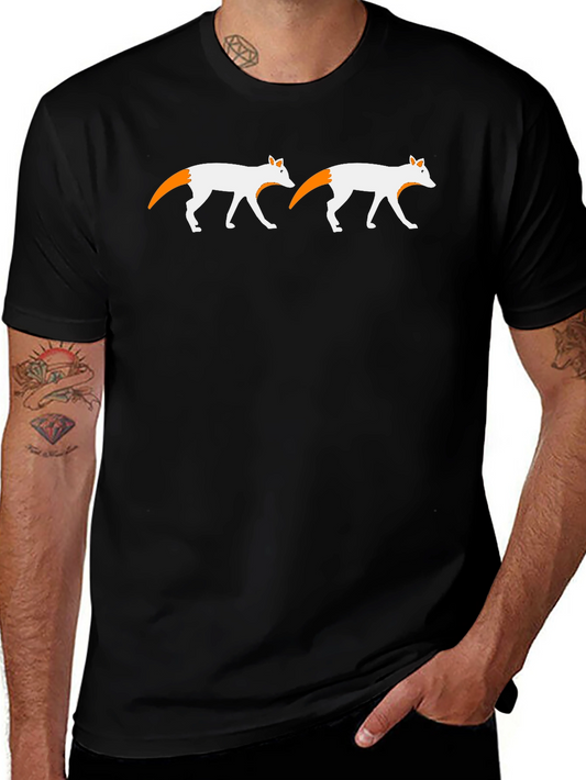 Fox Design Black T-Shirt