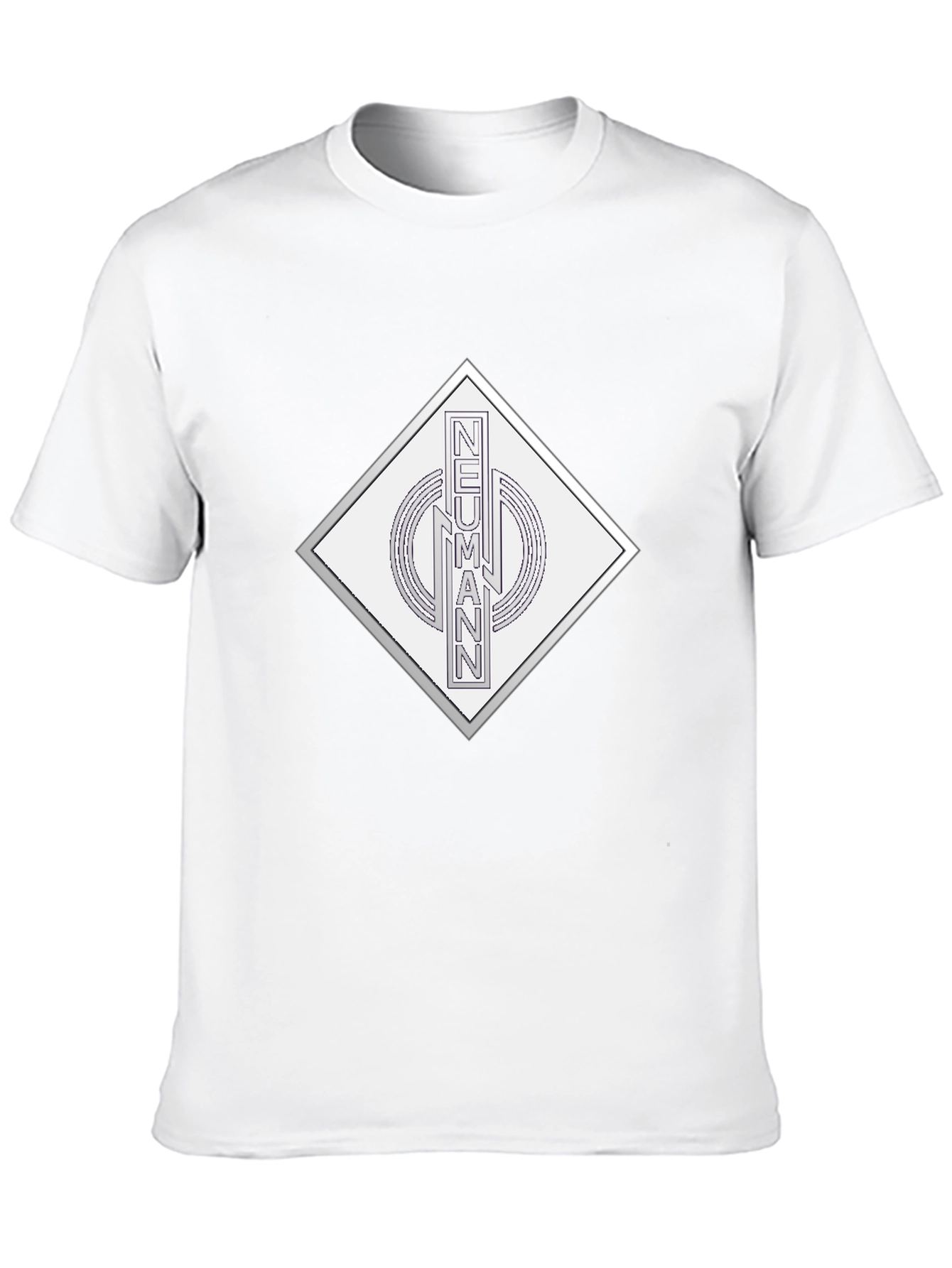 Neumann Black Graphic Tee - Classic Style