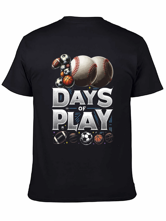 Days of Play Sports Balls Graphic T-Shirt