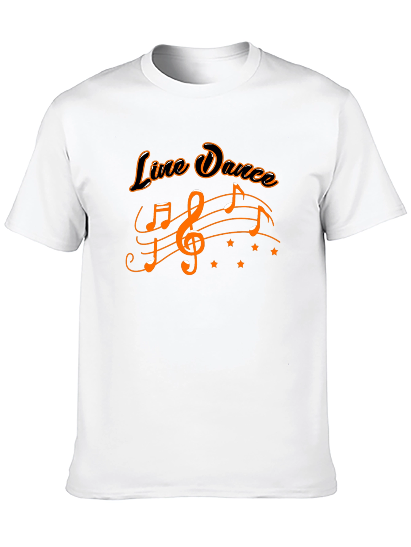 Line Dance Music Graphic Tee