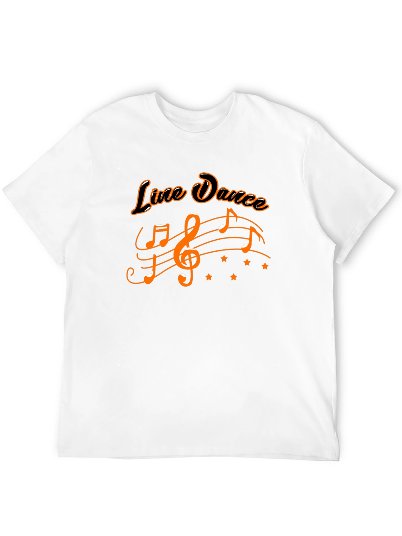 Line Dance Music Graphic Tee