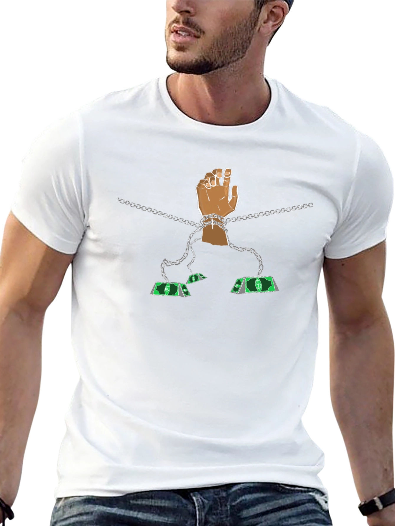 Money Chains Graphic T-Shirt