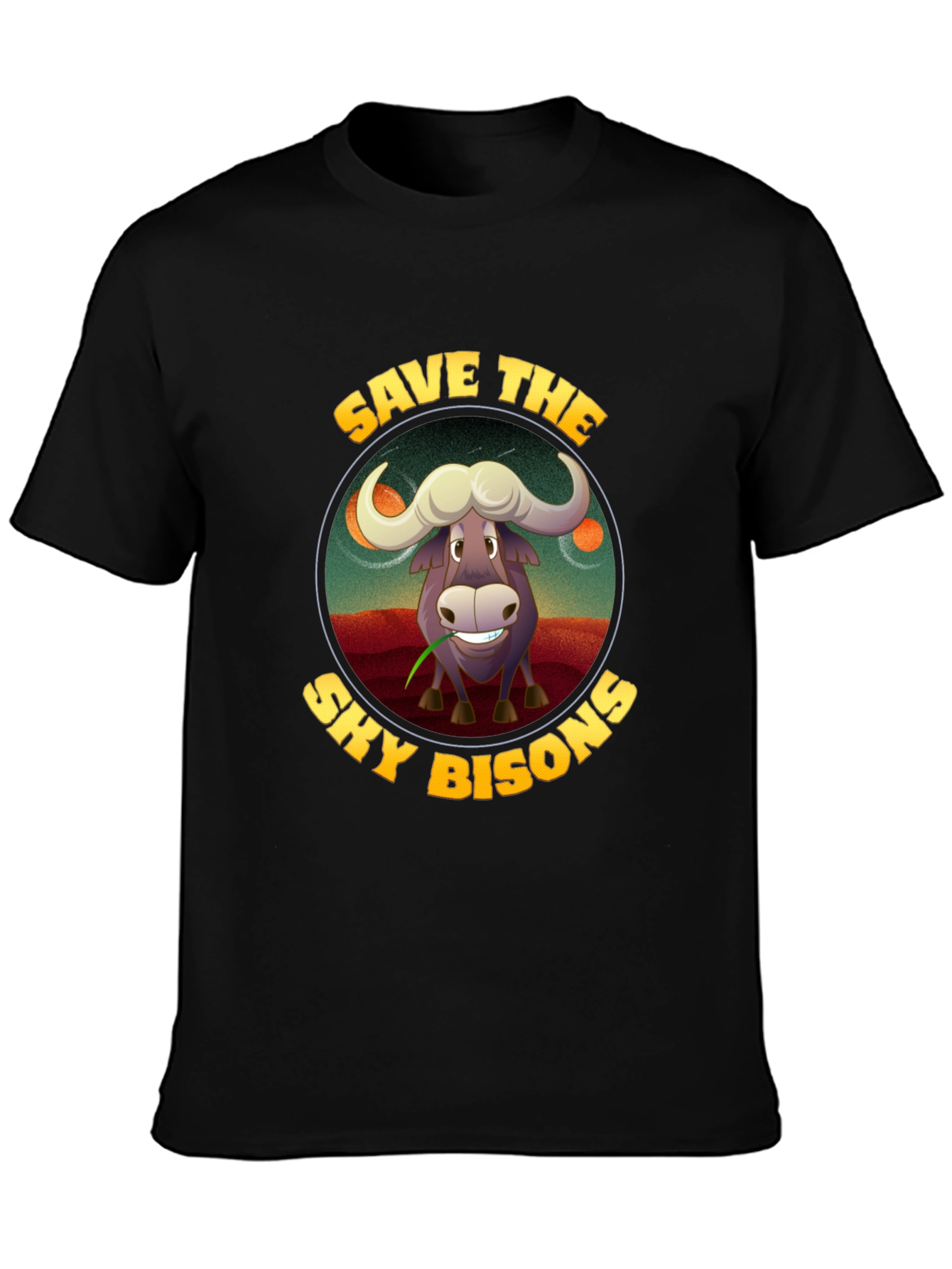 Save the Sky Bison Graphic T-Shirt