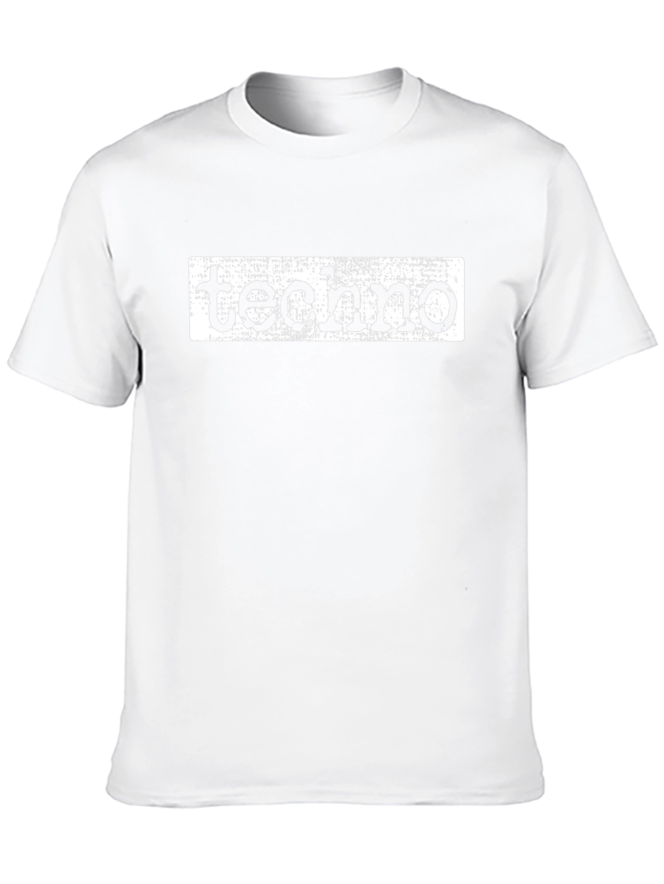 Techno Music Graphic Tee - Cool Black T-Shirt