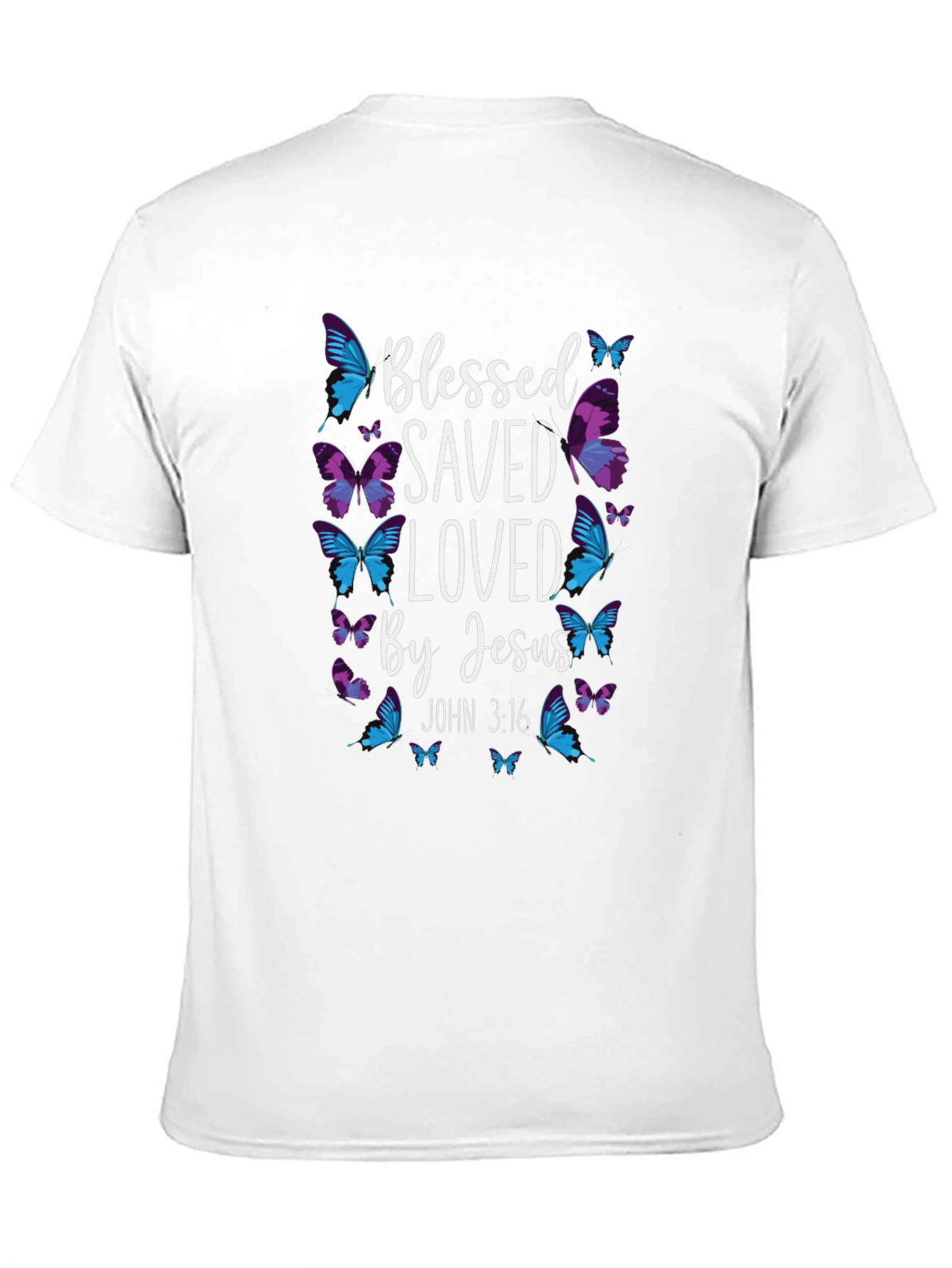 Blessed Saved Loved By Jesus T-Shirt