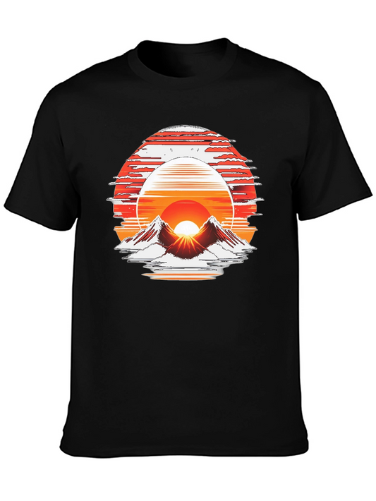 Sunset Mountain Graphic Tee