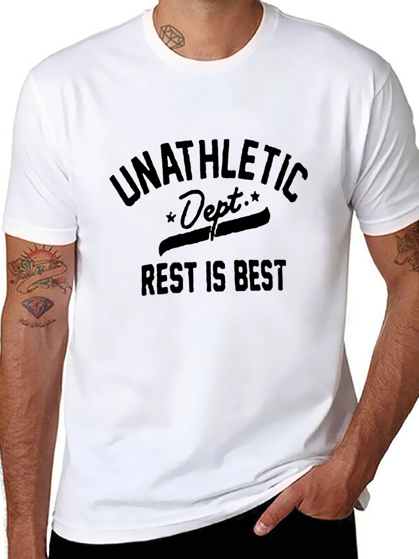 Unathletic Dept. Tee - Rest is Best T-Shirt