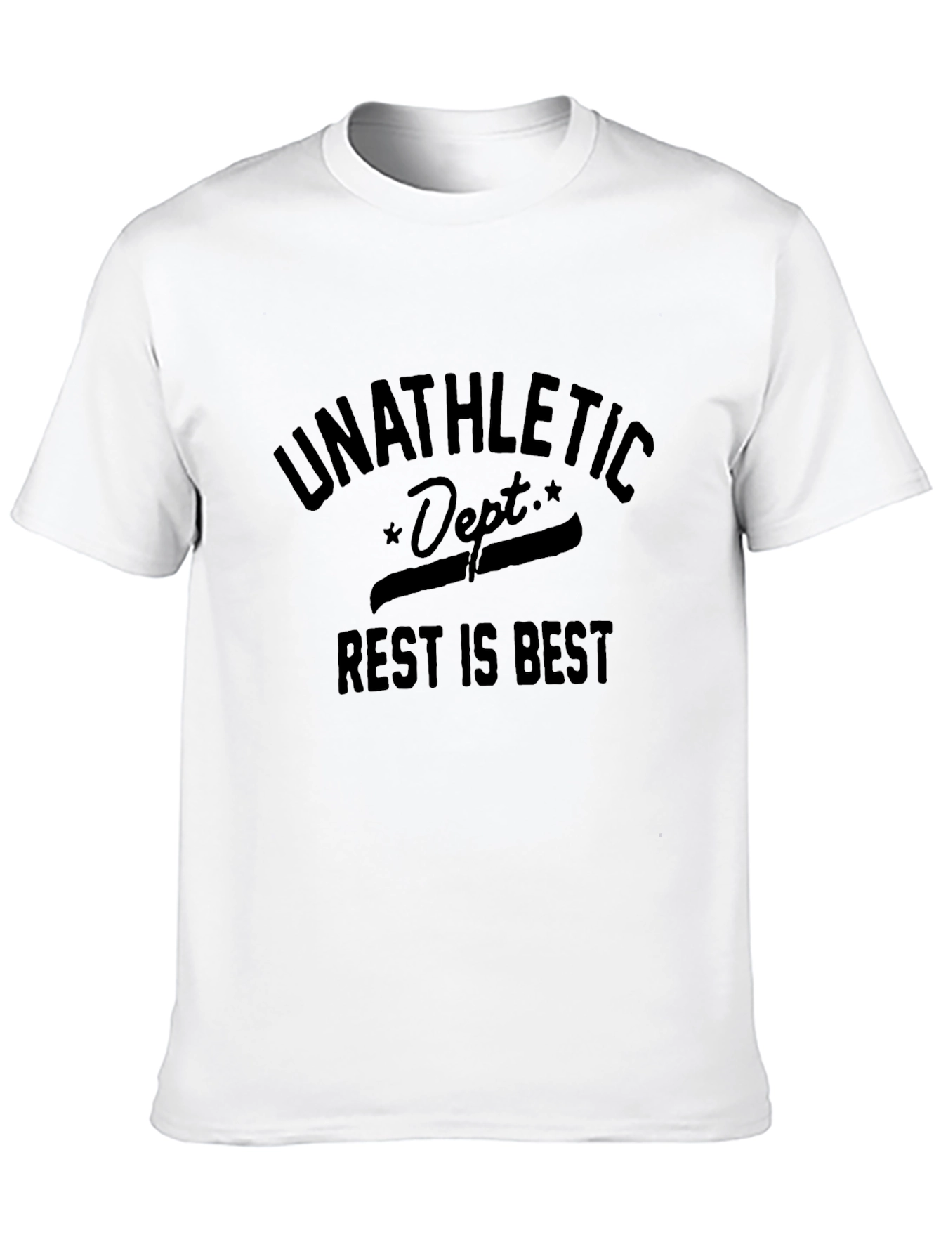 Unathletic Dept. Tee - Rest is Best T-Shirt