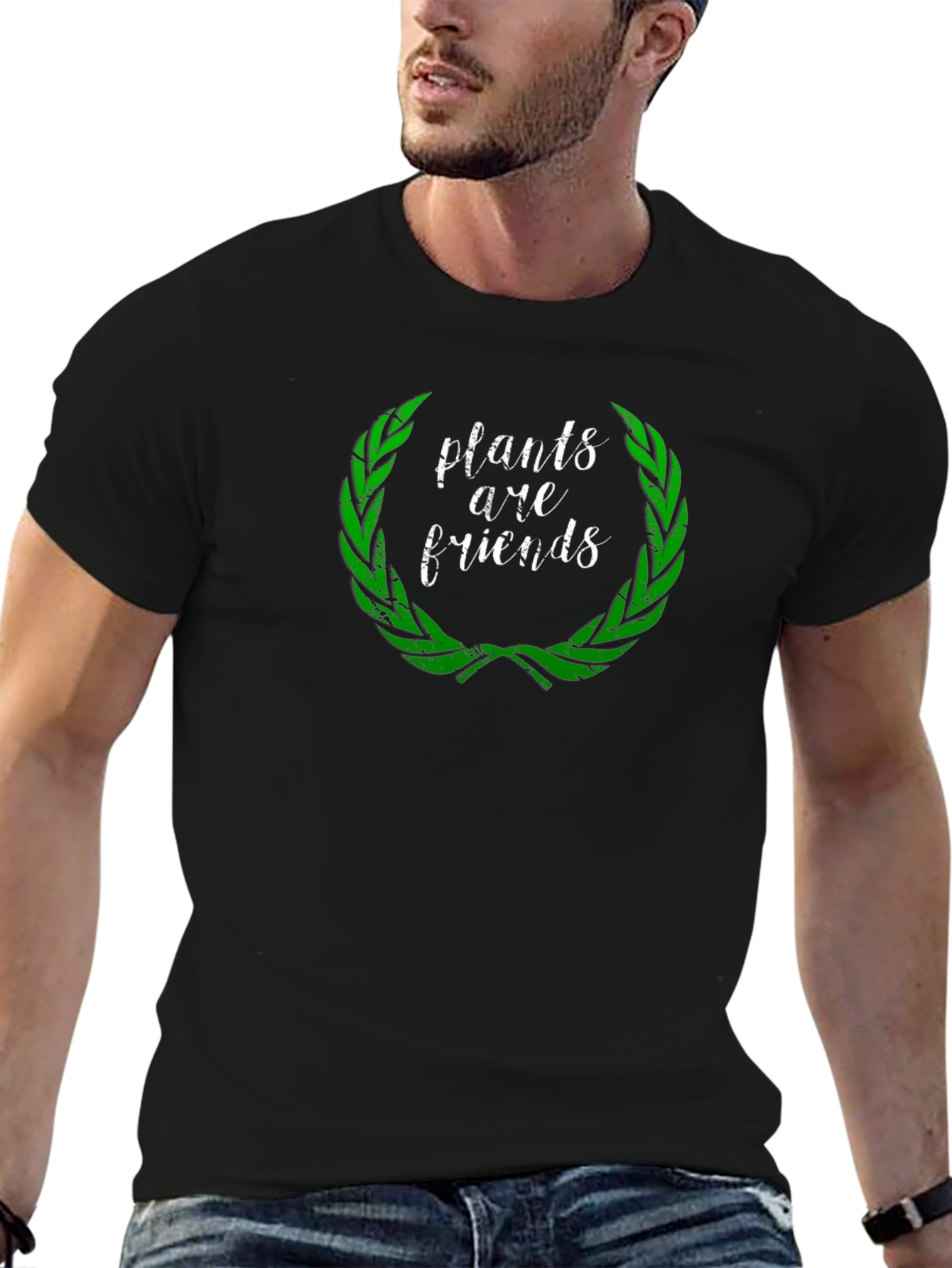 Plants Are Friends Graphic Tee - Unisex Vegan T-Shirt