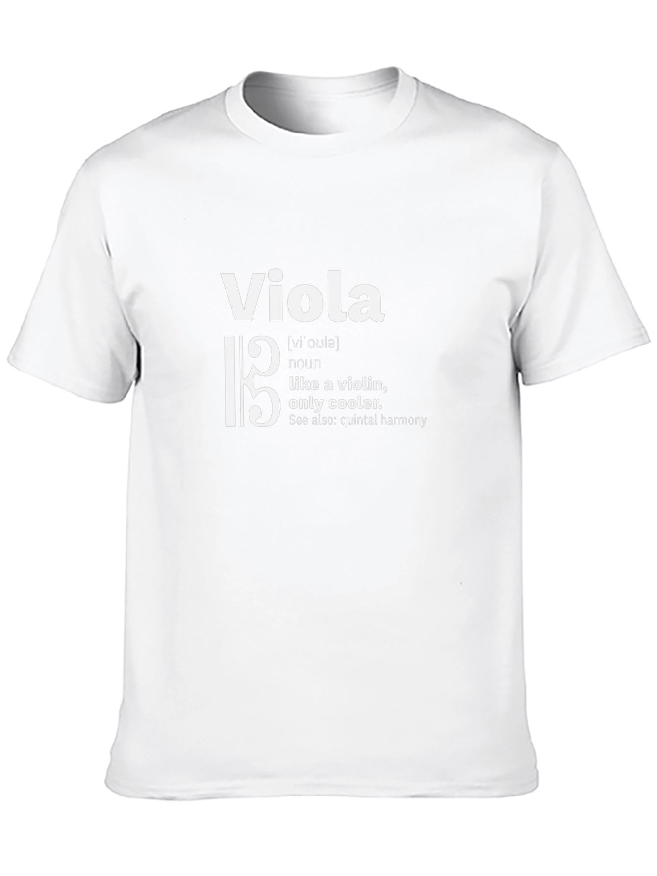 Viola Definition T-Shirt - Musician Humor Tee