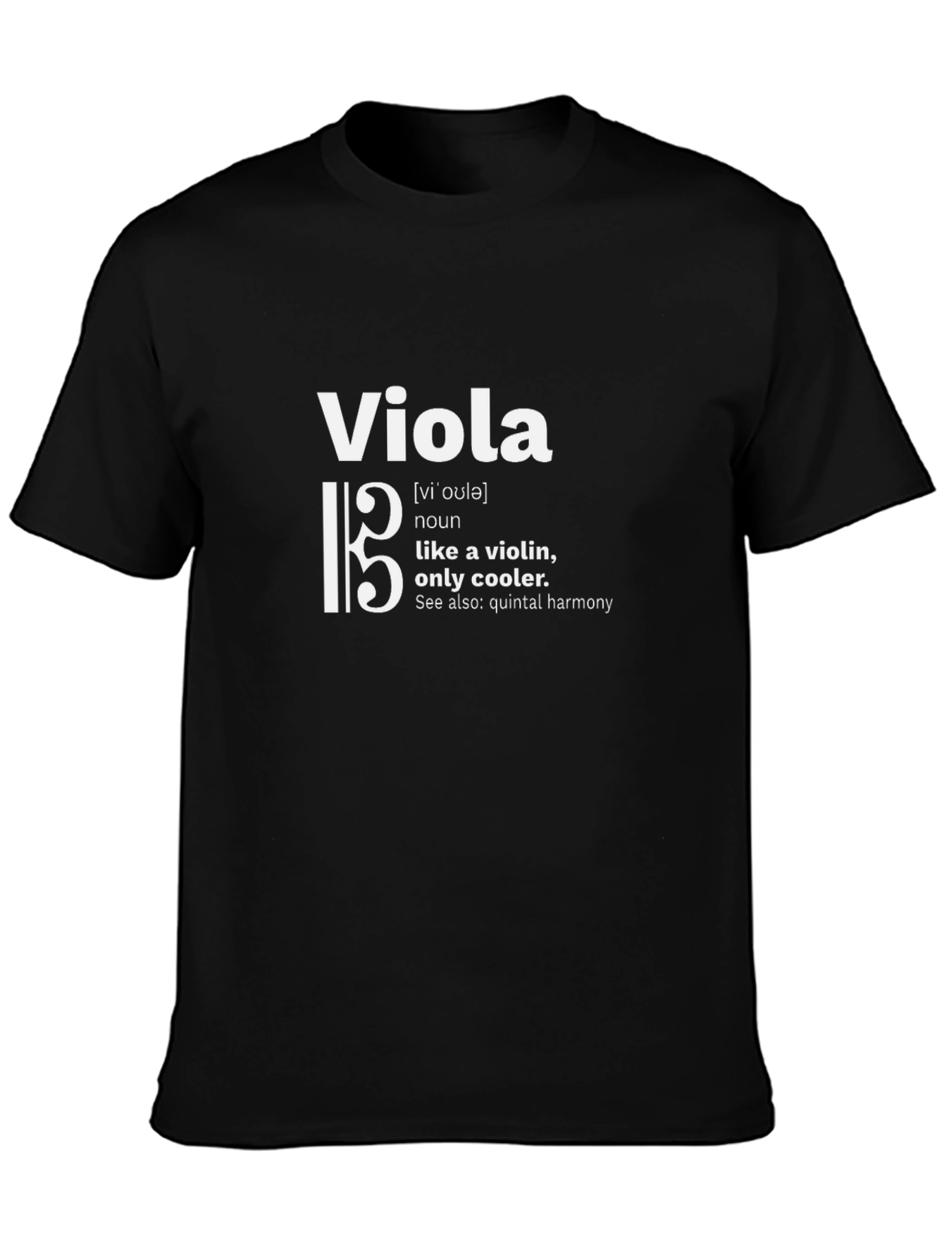 Viola Definition T-Shirt - Musician Humor Tee