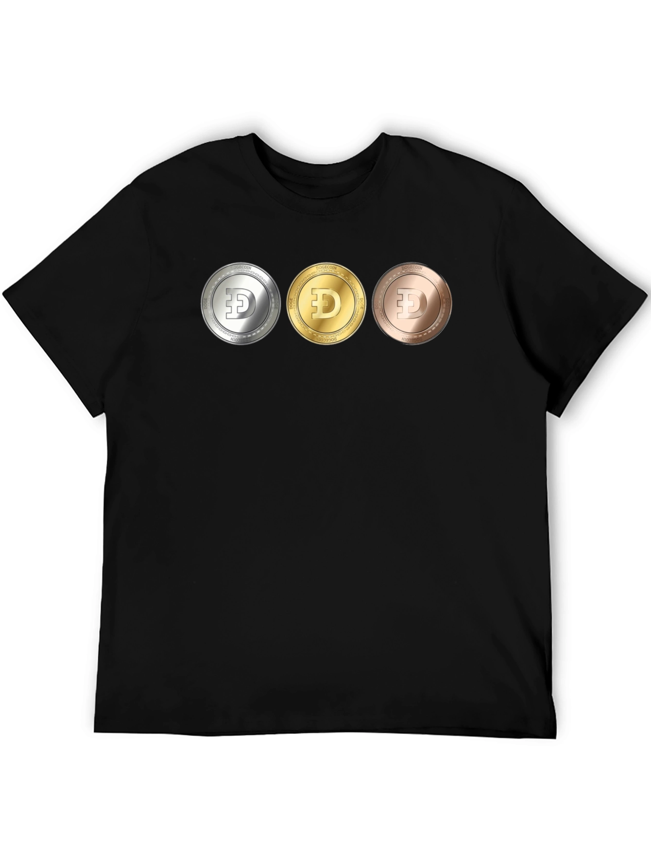 Dogecoin Trio T-Shirt - Crypto Currency