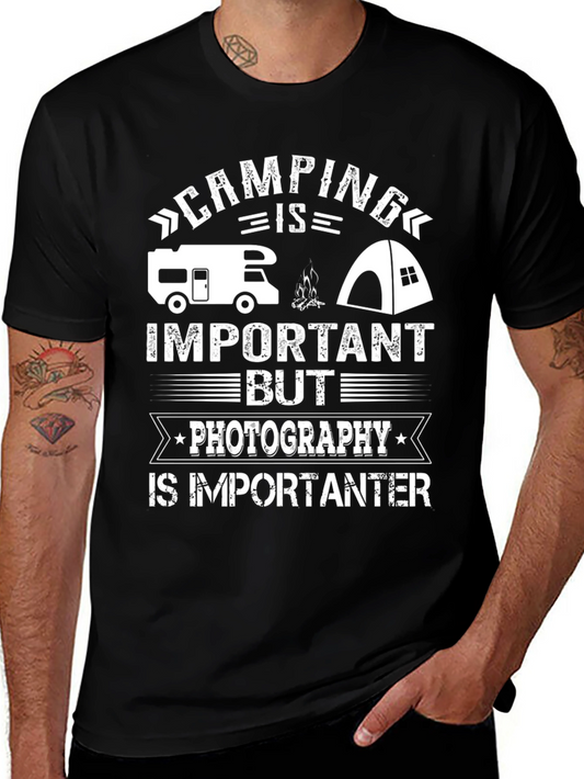 Camping & Photography T-Shirt