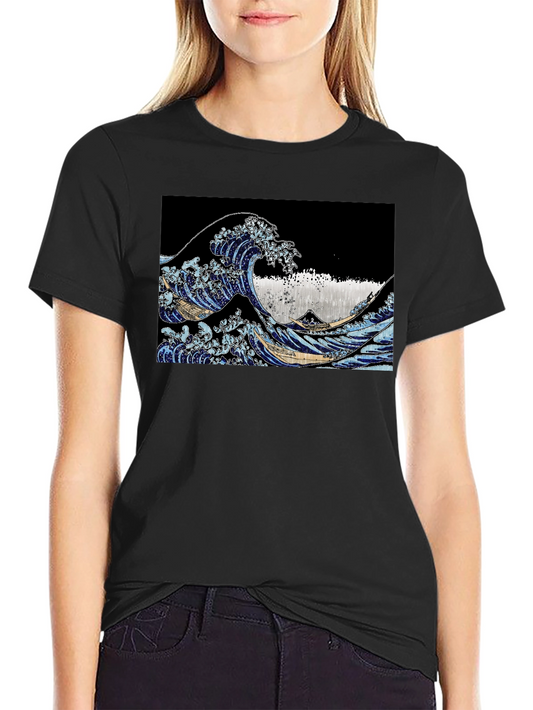 Great Wave T-Shirt - Iconic Japanese Art Tee