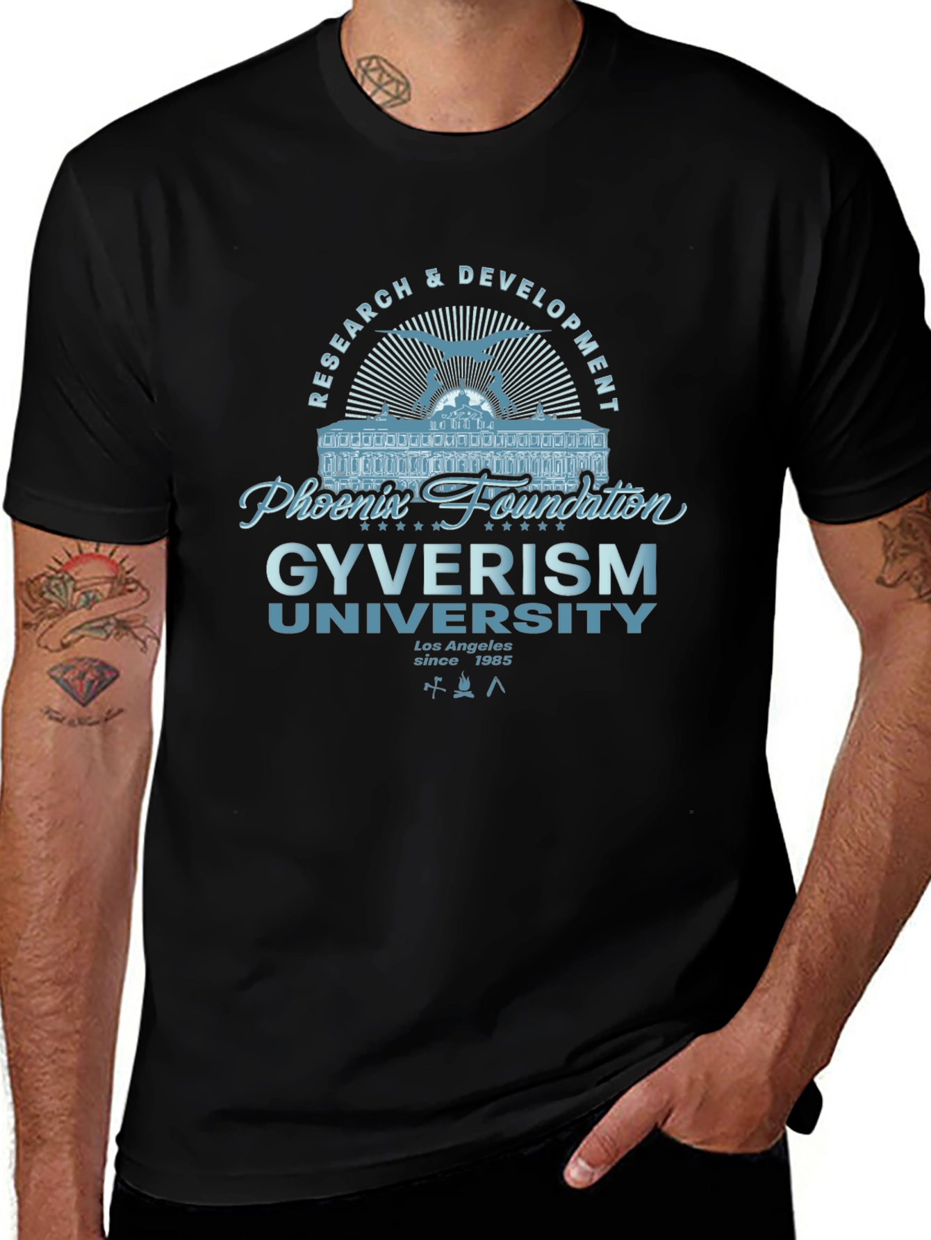 MacGyver Gyverism University T-Shirt