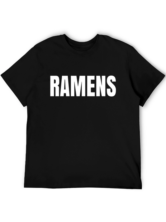 Ramens Graphic Tee - Mens Black Short Sleeve T-Shirt