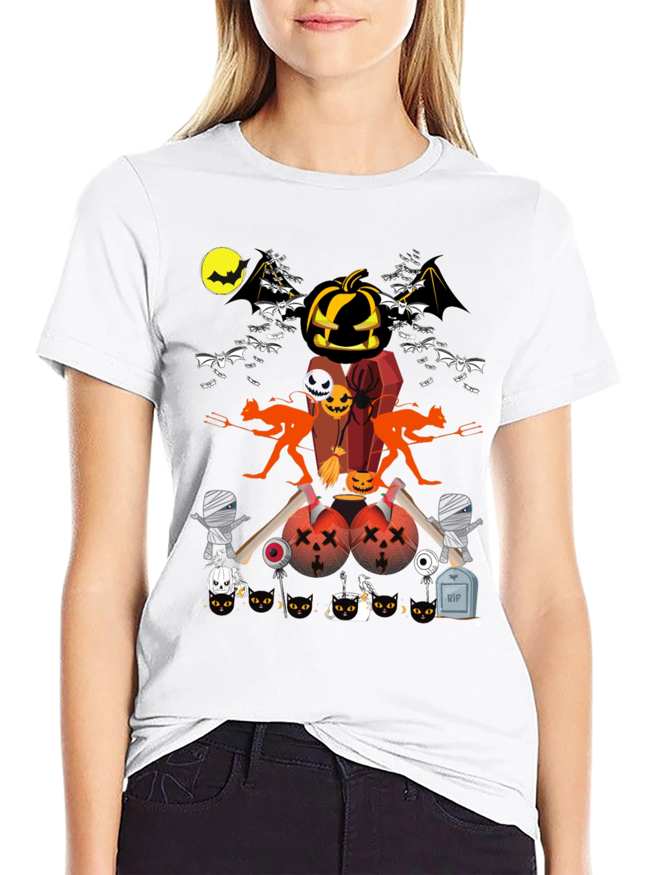 Halloween T-Shirt - Spooky & Fun Design